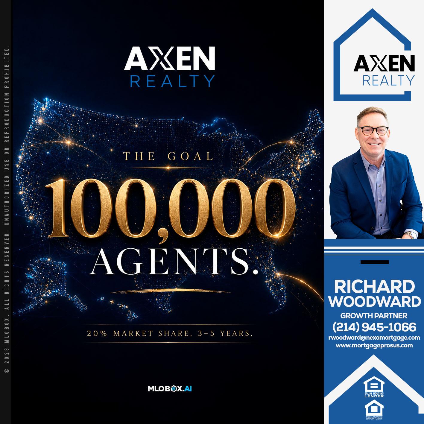 100,000 AGENTS - Richard Woodward -Branch Manager