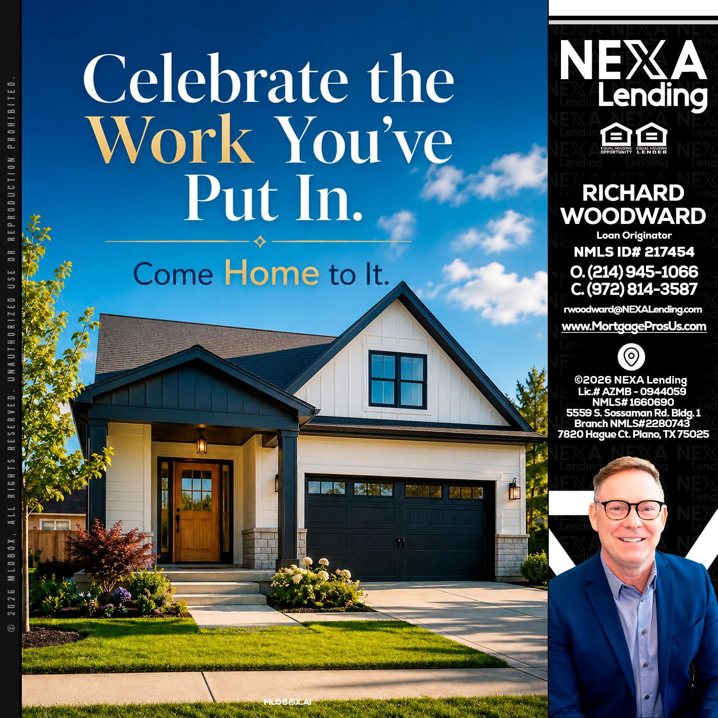 celebrate Labor Day - Richard Woodward -Branch Manager