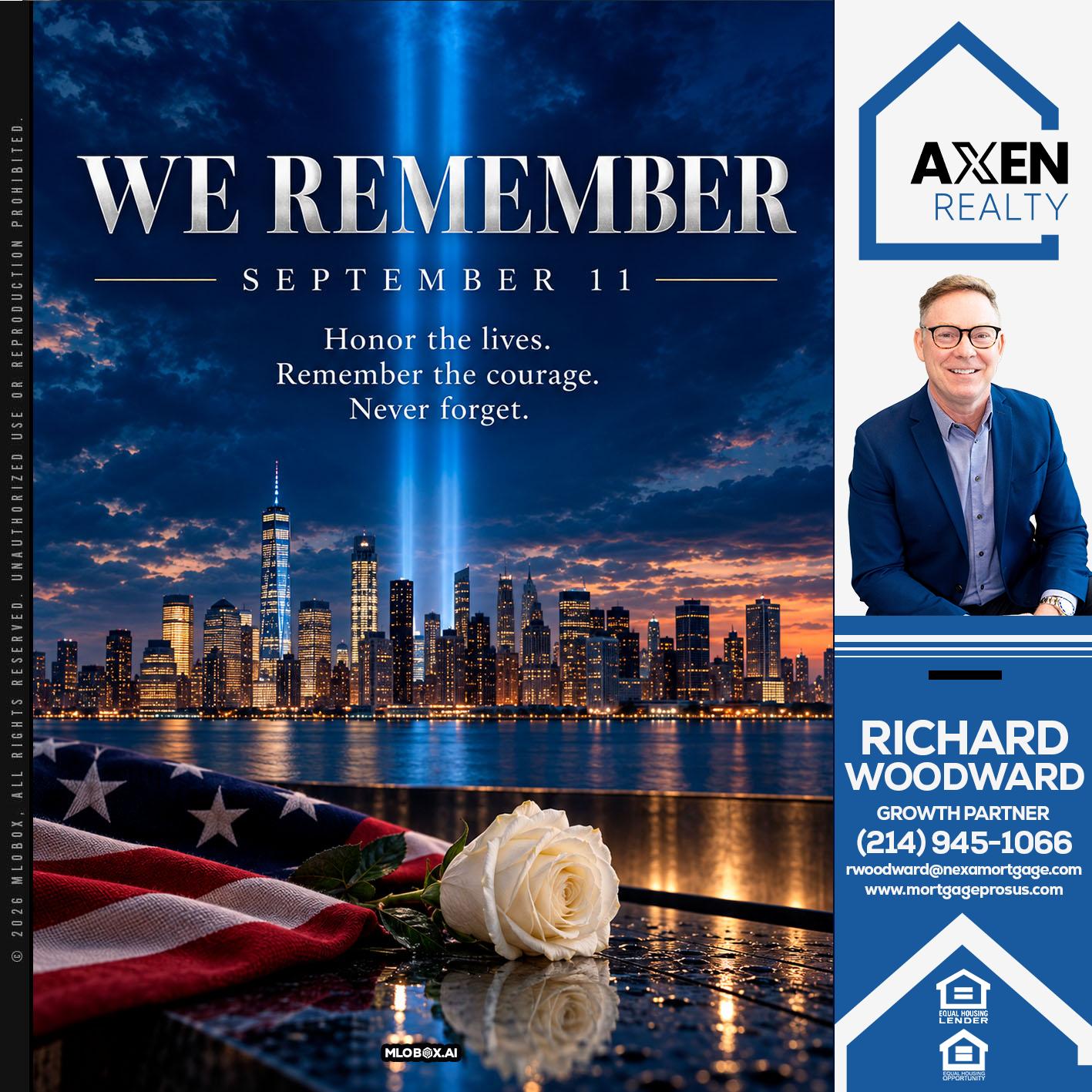 we remember - Richard Woodward -Branch Manager